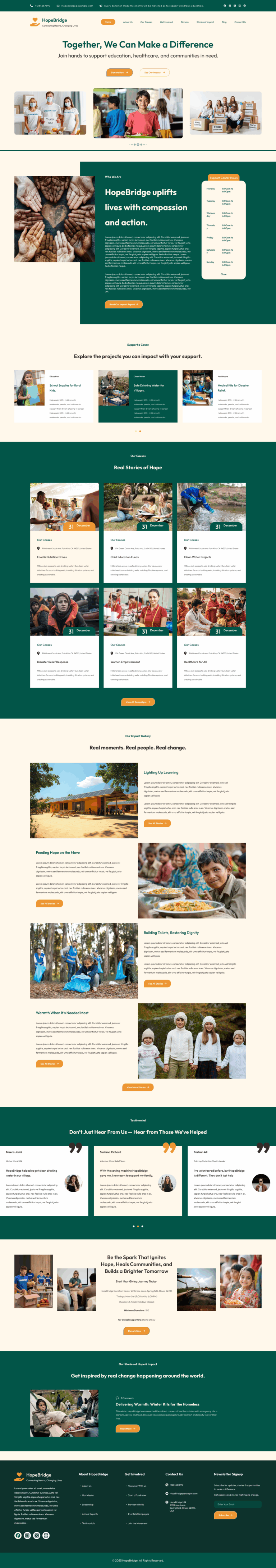 Non Profit Wordpress Theme For Ngos Charity Fundraising Sites