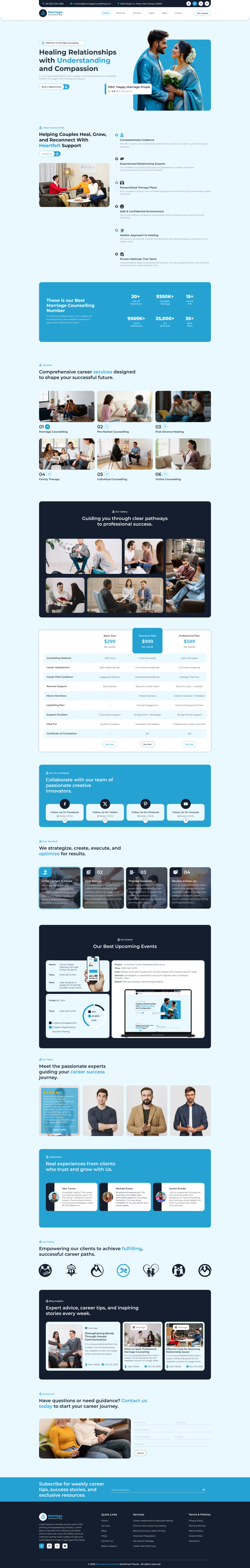 Marriage Counseling WordPress Theme